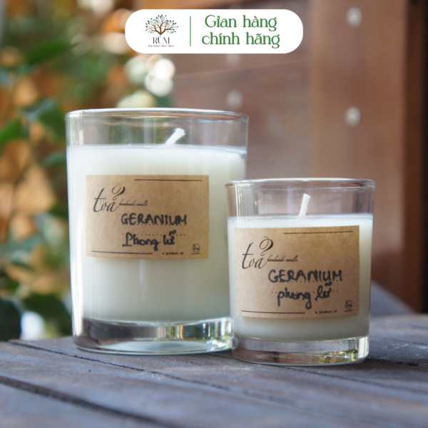 Nến Thơm Hoa Phong Lữ Thiên Nhiên Mát Mẻ Và Tươi Mới, TỎA Handmade Candle, Nến Thơm Thư Giãn, Mang Lại Sự Tươi Mới