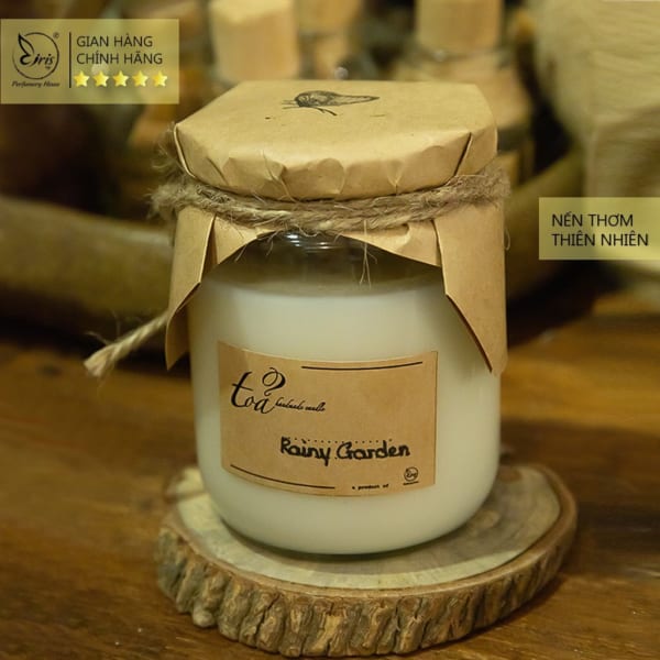 Nến concept Rainy Garden | Tỏa Handmade Candle - Image 2