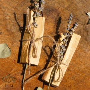 Set 2 cây gỗ trắc xanh xông thanh tẩy Palo Santo